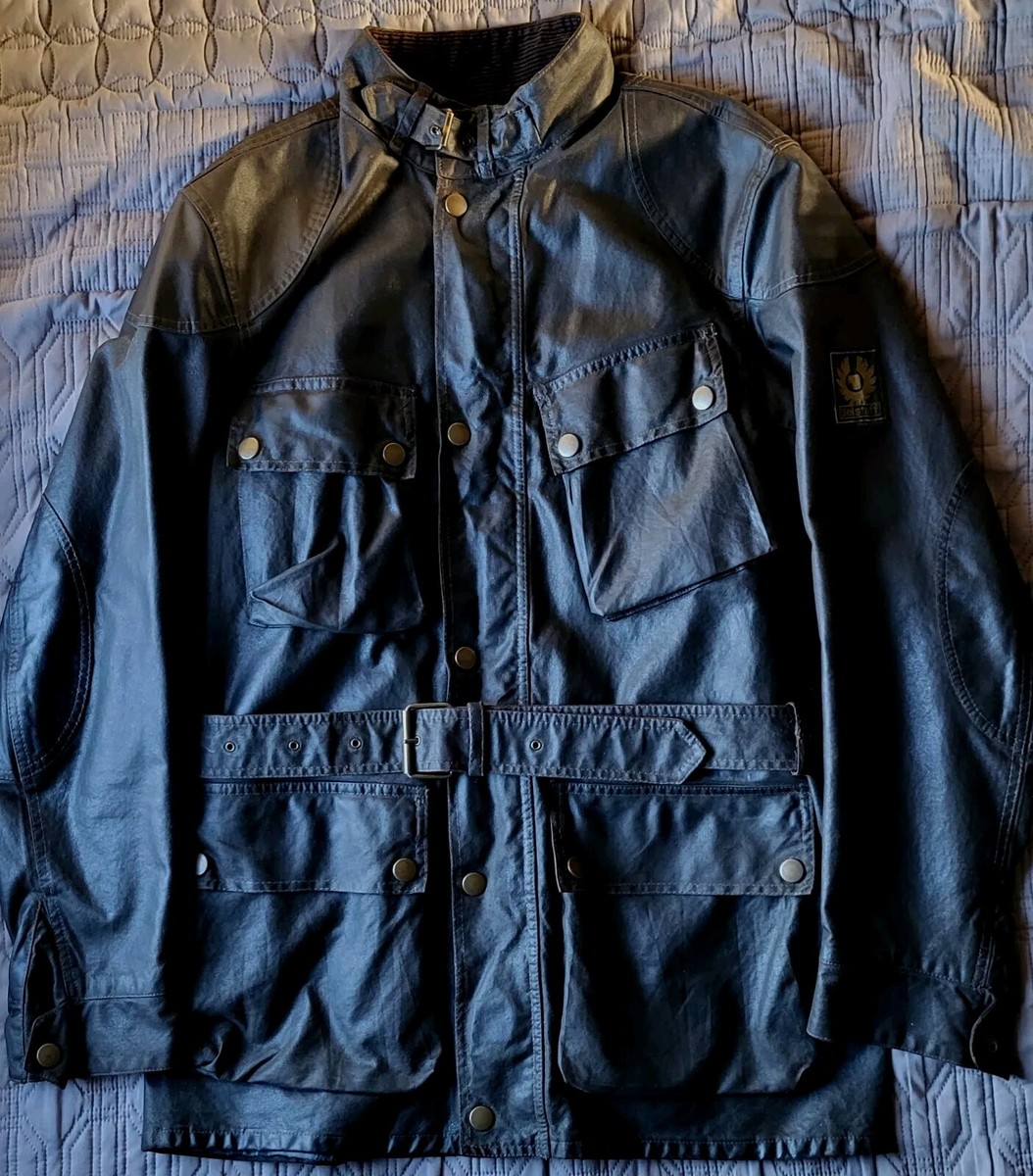 BELSTAFF TRIALMASTER I AM LEGEND WILL SMITH SIZE L GENUINE THE