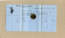 NATIONAL LEAD COMPANY OF MASSACHUSETTS - SEPT 1912 / BUSINESS ENCLOSURE