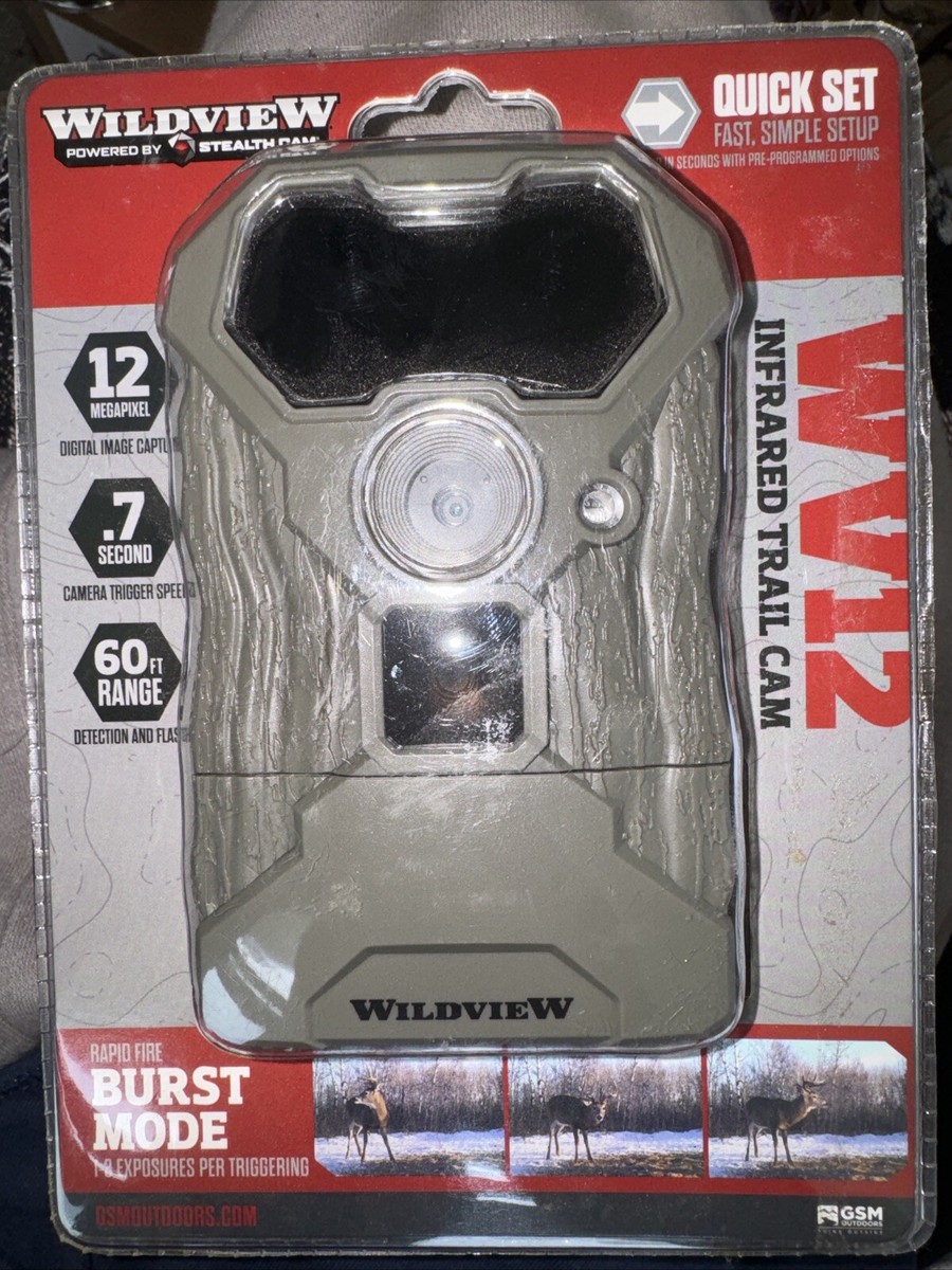 Stealth Cam Wildview Simmons 12mp Trail Camera Bushnell Prime