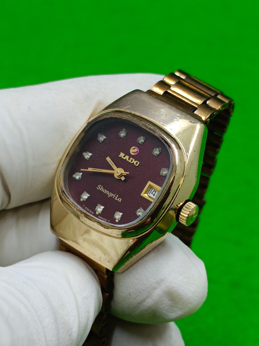 RADO Shangri-La watch Automatic 17 Jewels Date Indicator | eBay
