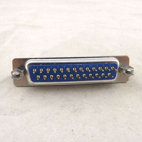D-SUB DB25 25 Pin Female DIP PCB Solder Connector Adapter DP25 2 Rows Lock Screw - Picture 4 of 11