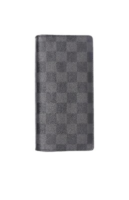 NEW LOUIS VUITTON Men's Organizer Long Zip Wallet Damier Graphite   HOT GIFT