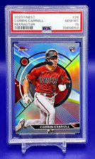 2023 Topps Finest Corbin Carroll #24 Rookie Refractor PSA 10 Gem Mint 💎 LOW POP