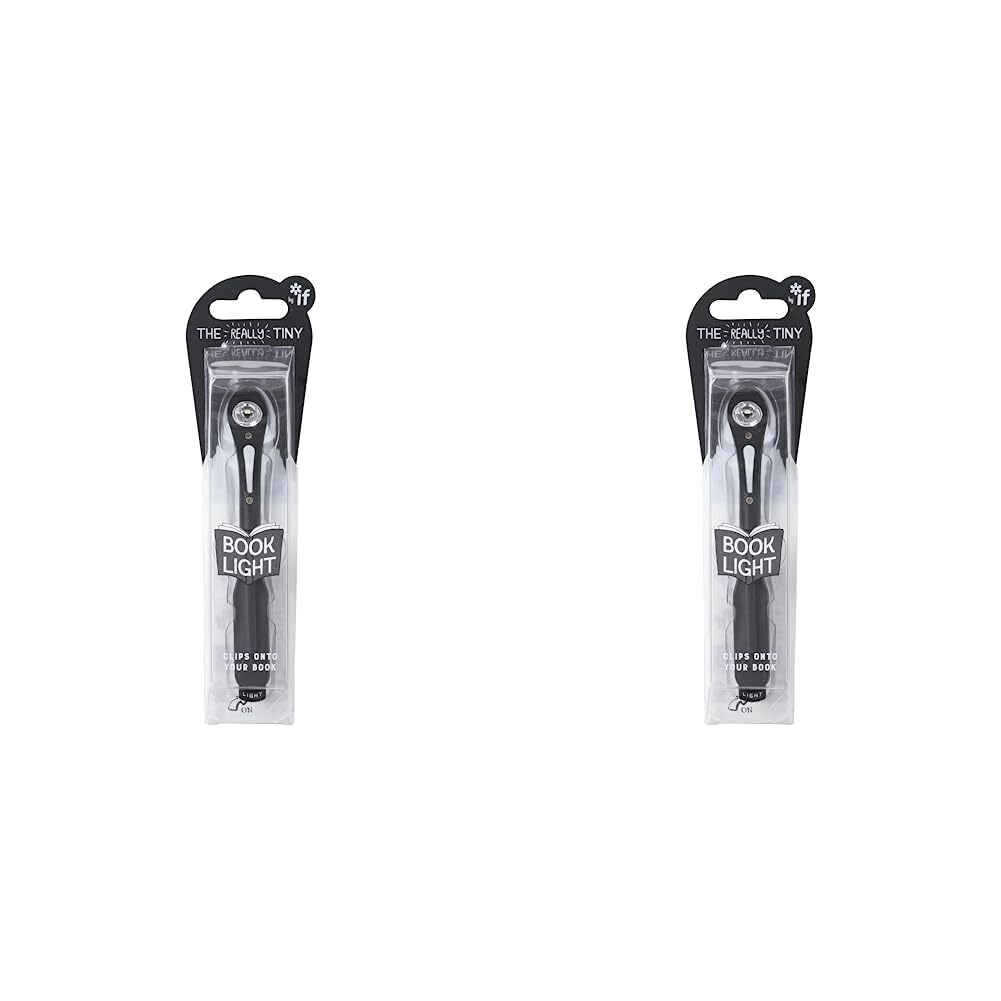 Really Tiny Book Light Black NUOVO