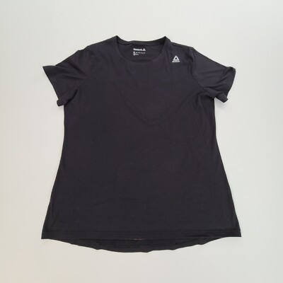 Reebok Shirt Womens Extra Large Black Casual Outdoors Comfort Ladies