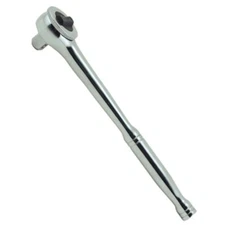 Great Neck RA38 3/8 Drive Fully Polished Socket Ratchet Knurled grip CR-V steel