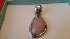 Pierre Lang Barbara Becker Statement Anhänger in Silber/Rose neu