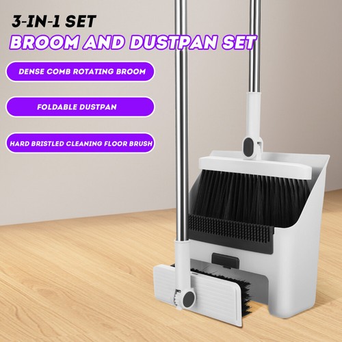 Broom Set Child Household Dustpans Multifunctional Cleaning Brush - Picture 7 of 12