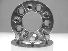 2" Mustang Wheel Spacers – 5x4.5 To 5x4.5, 1/2 Studs, 2pc Set, Forged 6061