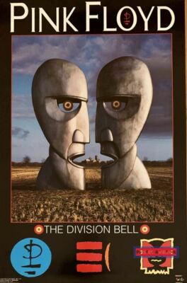 Pink Floyd The Division Bell Vintage Reproduction Album Poster