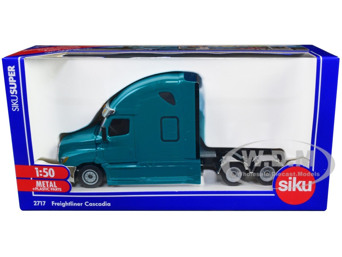 FREIGHTLINER CASCADIA TRACTOR TRUCK TEAL 1/50 DIECAST MODEL BY