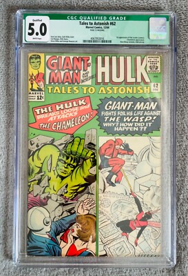 Tales to Astonish#62 (1964)   1st. app. of the Leader   CGC - Comic 5.0 WP (Q)