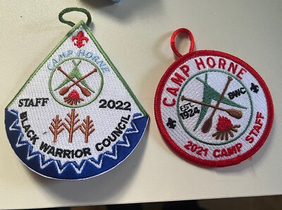 Camp Horne Staff 2021- 2022 Black warrior Council.  Limited Issue #2
