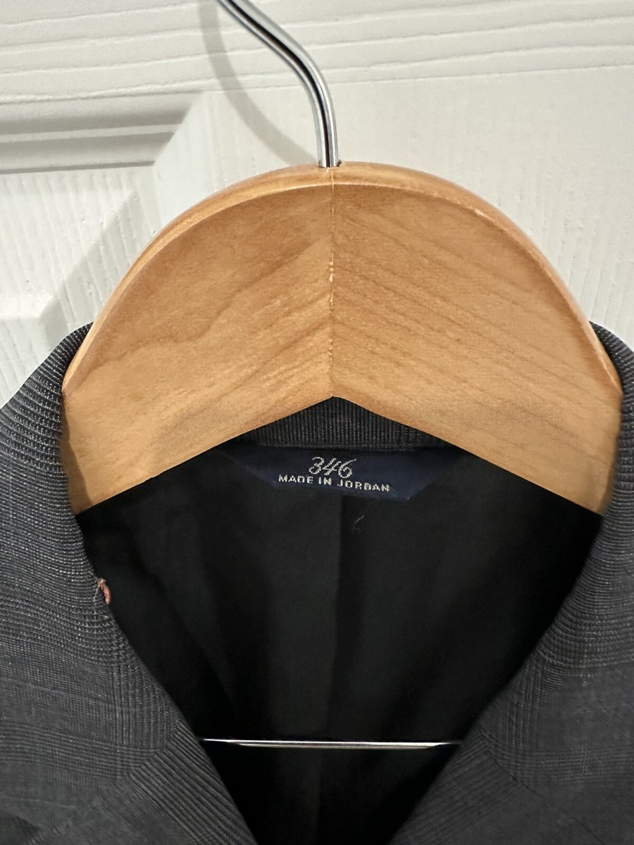 Brooks Brothers 346 Stretch Size 44M Men's Wool Suit Jacket Sport