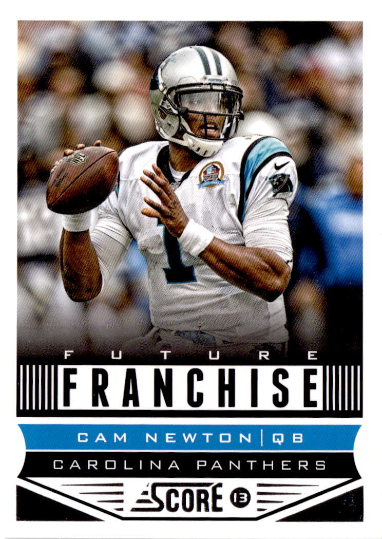 2013 Score #303 Cam Newton Scorecard Excellent