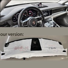 Custom Alcantara Car Dashboard Cover Wrap For Porsche Panamera 2017-2019 Custom Alcantara Car Dashboard Cover Wrap For Porsche Panamera 2017-2019