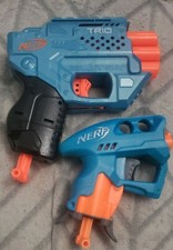 Nerf Elite 2.0 trio Dart Gun Blaster shoots 3 darts W/ Nerf nanofire