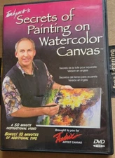 Tom Lynch's Secrets of Painting on Watercolor Canvas (DVD, 2005) 
