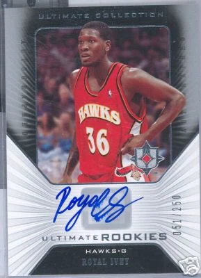 2004-05 ULTIMATE COLLECTION RC AUTO ROYAL IVEY #/250 - Photo 1/1
