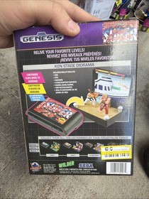Sega Genesis Console Heroes Street Fighter Ken Stage DIORAMA 2025 NIB