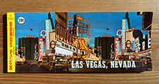 Vintage Las Vegas Postcards Features Old Casinos  All Attached Book of 20 View