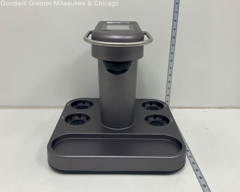 Bartesian Silver Premium Cocktail Maker Model 55300 Home Bar Drink Machine