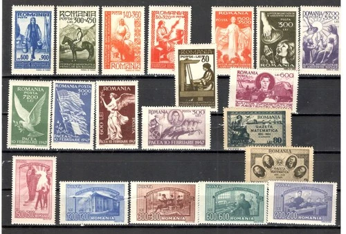 0426-1sk221 Romania MH Mi. 14 Euro  collection  old lot