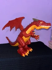 Zuru Robo Alive Fire Breathing Red Dragon Battery Powered Roar and Walking Works