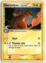 Charmeleon (Delta Species) 30/100 EX Crystal Guardians Uncommon