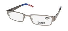 NEW TAPOUT TAPMO101 GLASSES METAL  PLASTIC MENS 54-19-140 FULL-RIM GRAY 015