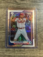 2024 Bowman - Johan Rojas #86 Chrome Mojo Refractor (RC)