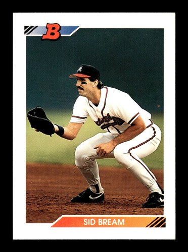 1992 Bowman Sid Bream #356 card