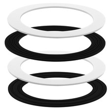 EPE Rubber Sink Strainer Seal Kit for 3-1/2 Inch Drains 2 O-Rings Gasket ...