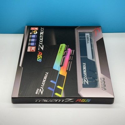 G.SKILL 3600MHz RGB DDR4 32GB　（16GB*2 G.SKILL TridentZ RGB Series 32GB (2 x 16GB) DDR4 4400 Desktop