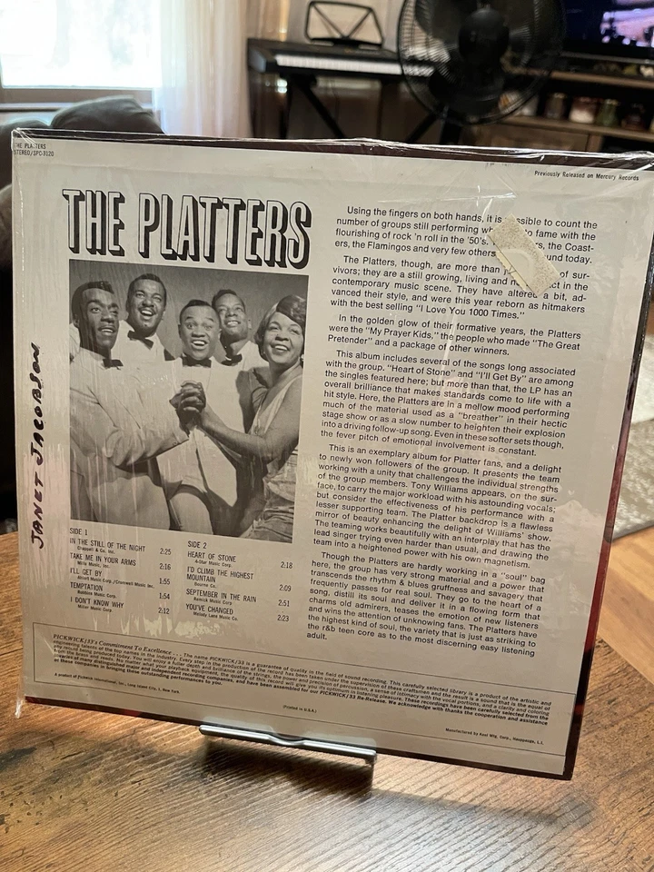 The Platters - In The Still Of The Night, 1967,  IN SHRINK  VIDEO ADDED Foto 2 de 4