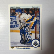 1990-91 Upper Deck - Star Rookie Curtis Joseph #175 (RC)