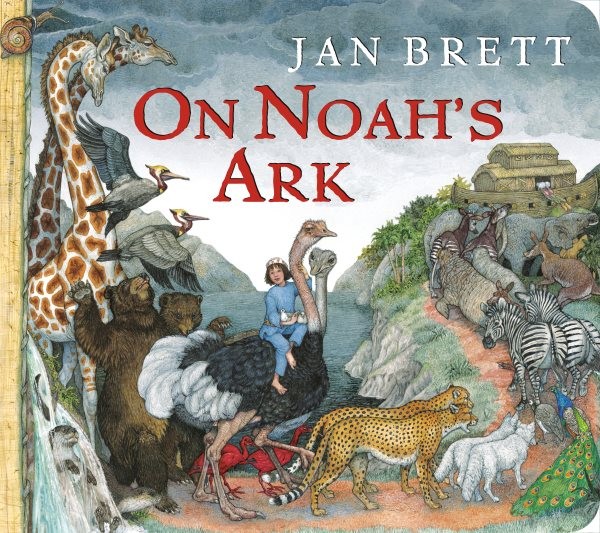 On Noah's Ark, Hardcover by Brett, Jan, Brand New, Free shipping in the US