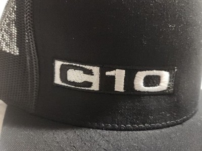 C 10  Black Yupoong Snap Back Cap/Hat