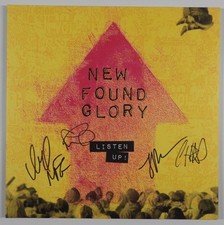 New Found Glory JSA Signed Autograph Album Record Vinyl Listen Up