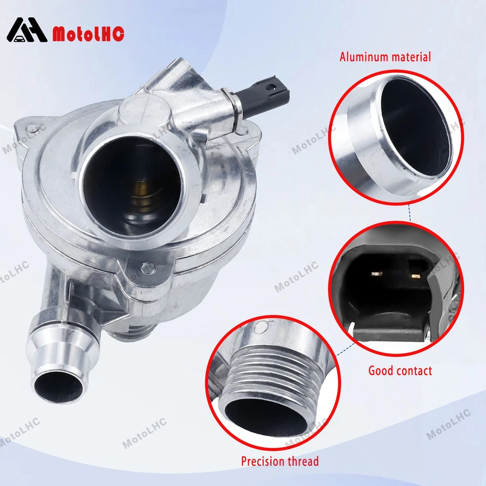 Aluminum Thermostat Housing Assy for BMW E90 E92 E60 325i 328i 330i 335i 525i — 第 4/4 张图片