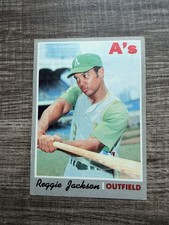 Topps 1970 Reggie Jackson #140 Excellent Condition 