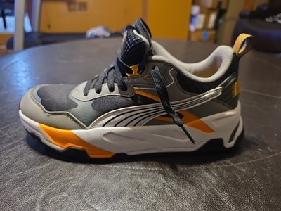 Size 7 - PUMA Trinity White Black Clementine