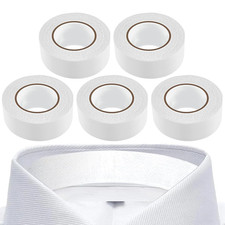 5 Rolls Collar Protectors for Mens Shirts,Self-Adhesive Collar Protectors for Sh