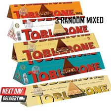 Toblerone Random 3 Mixed Chocolate Gift Pack Swiss Chocolate bars Swiss treat