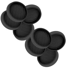 2inch Non Slip Furniture Pads- Rubber Anti Skid Caster Cups, Leg Coasters- Co...