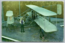 Vintage Postcard- Wright Brothers 1908 Wright Flyer WPAFB Ohio