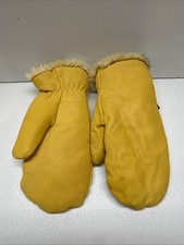 Rao Tex Gloves Leather Exterior Youth Size Large