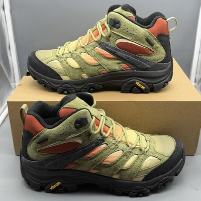 Merrell Moab 3 Vista Mid Waterproof Mens 10 M Mosstone Hiking Boots J500521 NWB