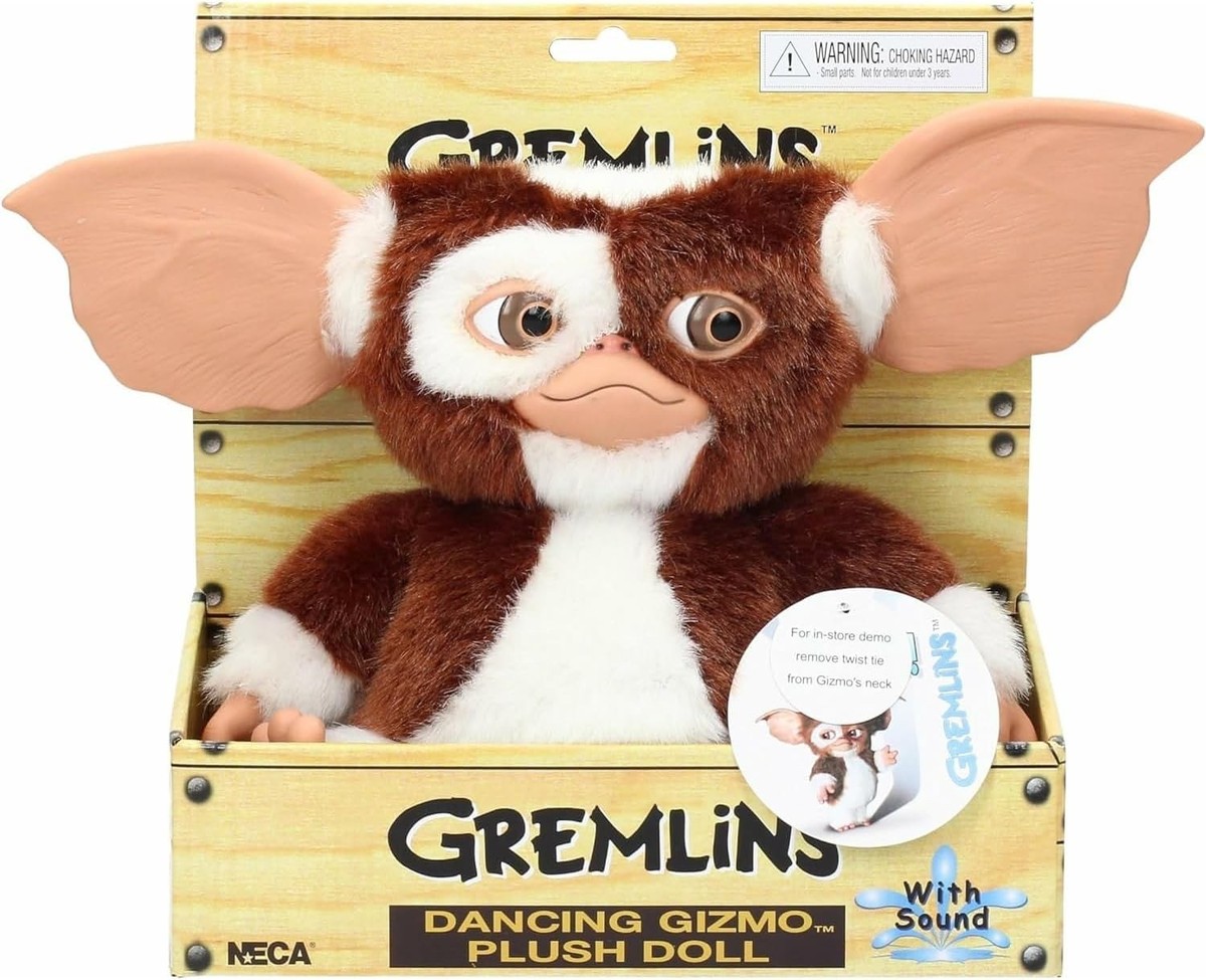 NECA GREMLINS グレムリン　Plush Doll Series 1 NECA GREMLINS GREMLIN DOLL TOY MOGWAI SMILING FACE GIZMO PLUSH 6