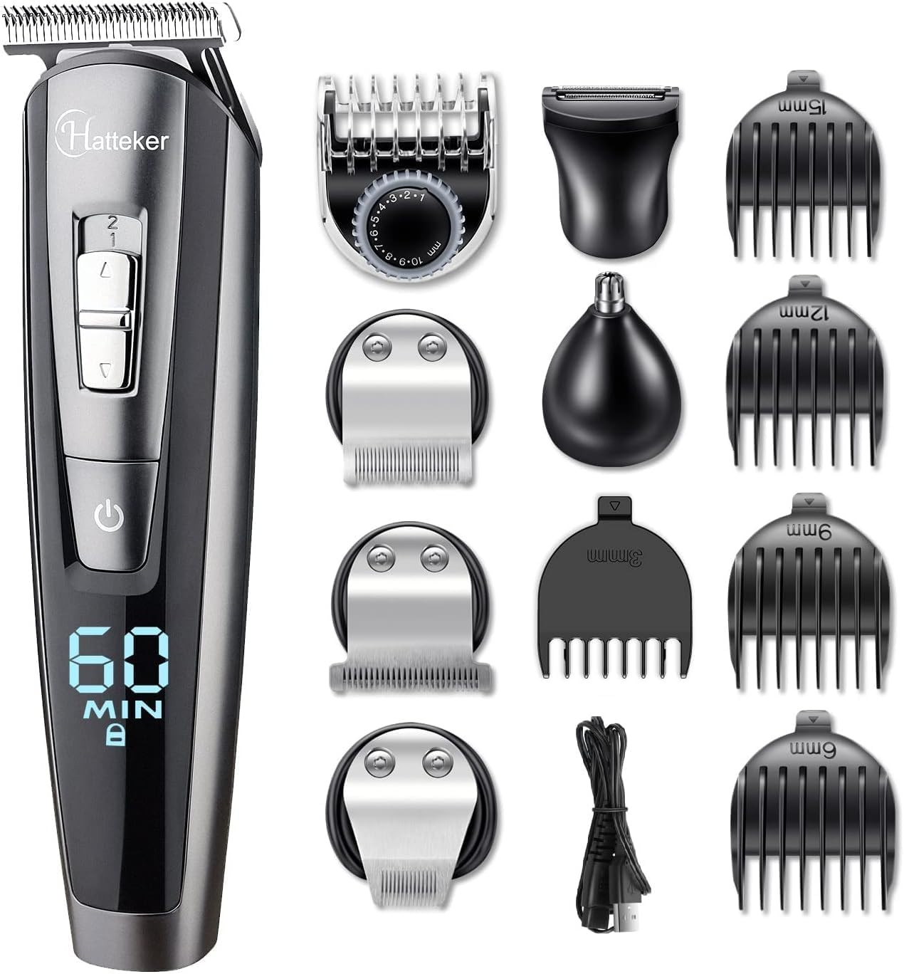 Rasoio Barba e Capelli Professionale Bodygroom R - Qualità Garantita Uomo